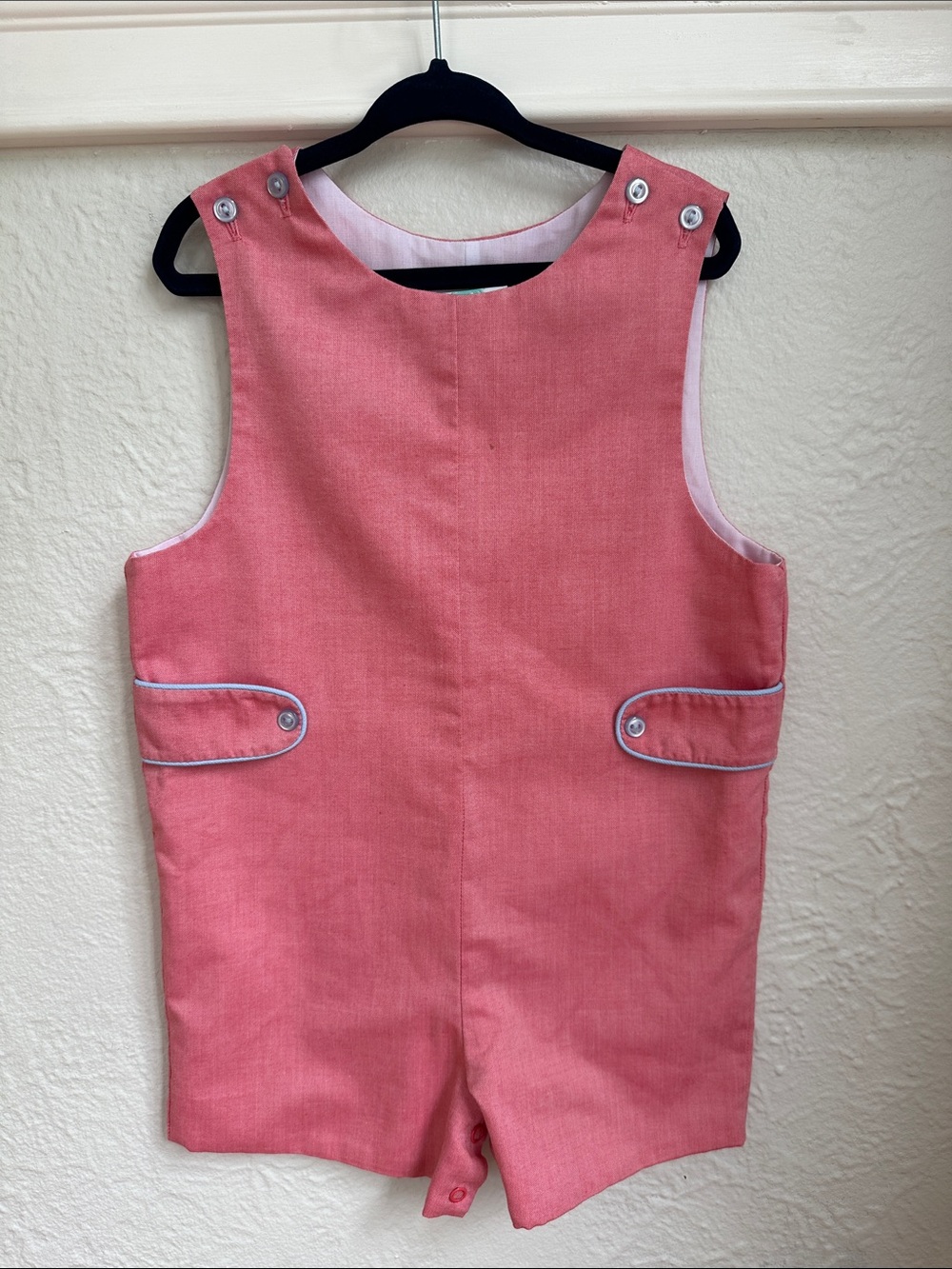 Classic Pink Kids One-Piece Jon Jon